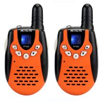 RT602 Nuevo walkie talkie de juguete recargable naranja