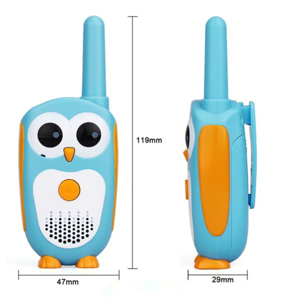 RT30 Easy Owl Small Toys Walkie Talkie Juguete para niños