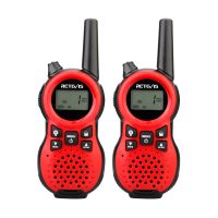 Radio de juguete walkie talkie para niños RB638 en rojo