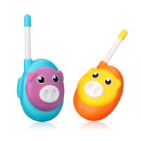 Dibujos animados Piggy Cute Kids Walkie Talkies