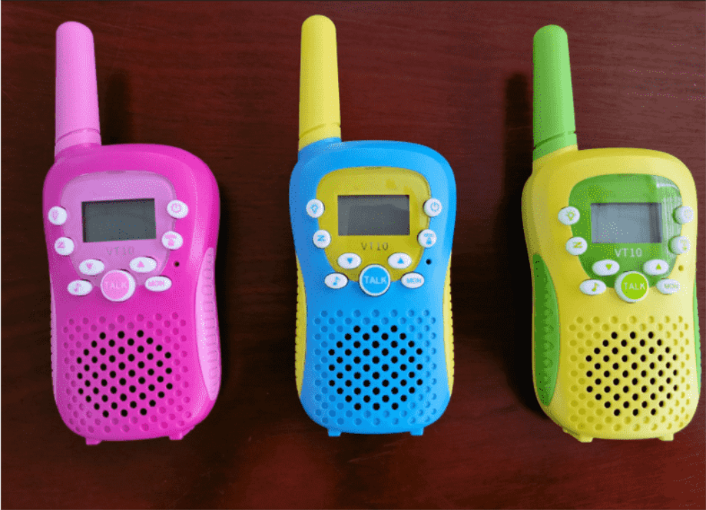 Walkie Talkie para niños, paquete de 2 regalos de cumpleaños, juguetes de largo alcance