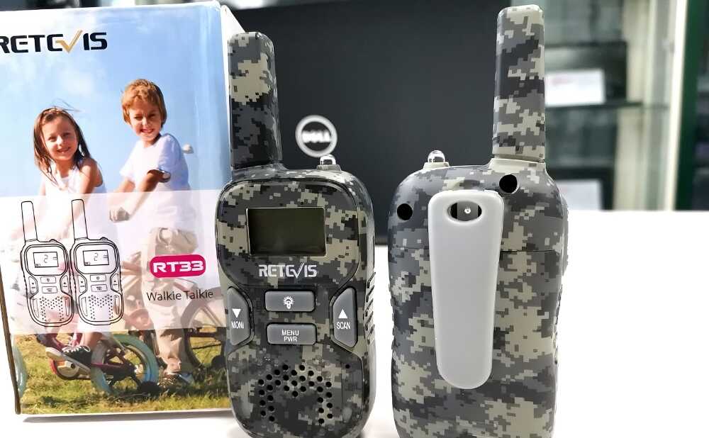 Los mejores walkie talkies del ejército para niños de 2023: Retevis RT33