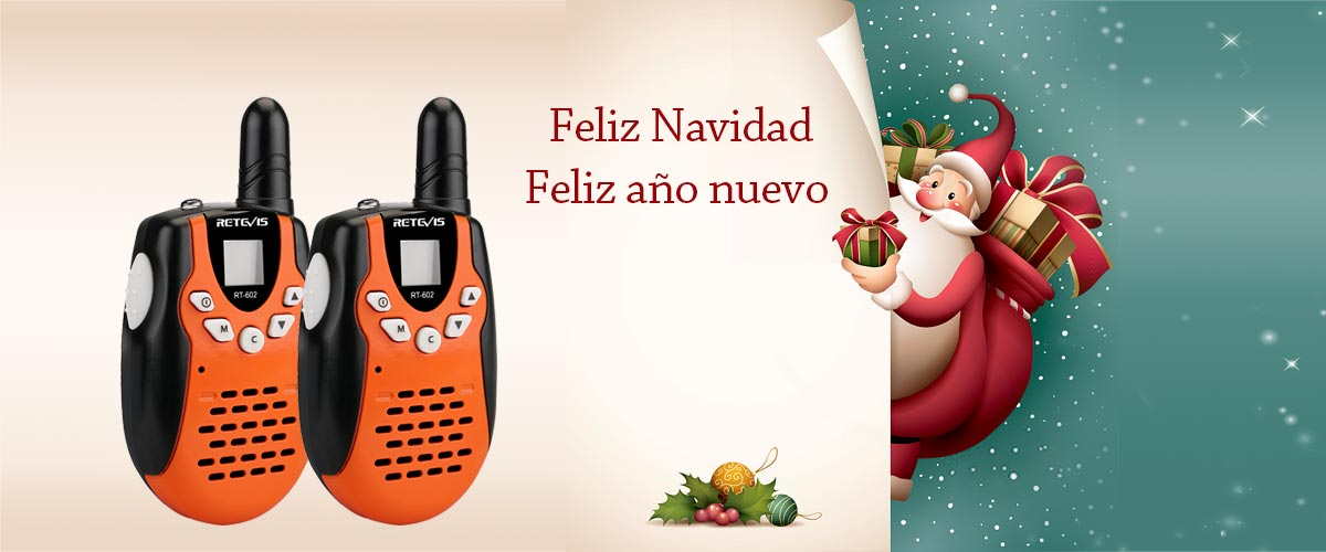 Juguete walkie talkie recargable para niños