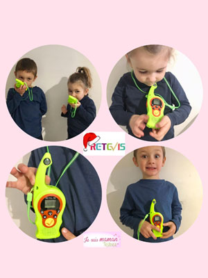 regalo Walkie Talkie Niños 